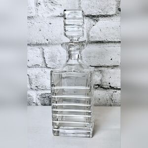 Beautiful Contemporary Glass Decanter
